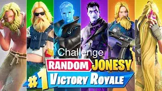 The *RANDOM* Jonesy Skin Challenge In Fortnite