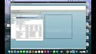 Time series estimation using Eviews