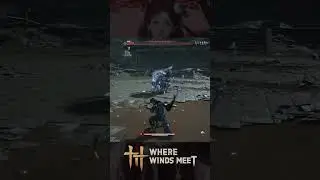 Where Winds Meet Legend Difficulty | Intro Boss Fight  #gaming #wherewindsmeet  #gamingshorts