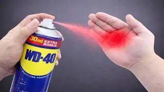 Миллионы людей об этом не знают! Залейте краску в WD-40 😱 Вы не поверите, какой невероятный резуль