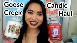 Goose Creek Candle Winter/Holiday Candle Haul | New Christmas Scents 2018 | NeselleFNardo