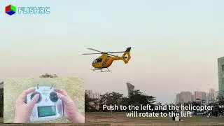 Show everyone how FLISHRCremote-controlled helicopter(L7 fight control)coordinates turing fight
