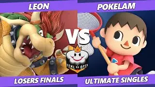 GOML NA Open Northeast USA Losers Finals - LeoN (Bowser) Vs. Pokelam (Villager) Ultimate SSBU