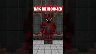Minecraft: Igris the Blood-Red Armor Trim #minecraft #shorts