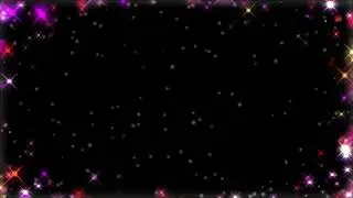 Free Moving Stars Background Black Video Effect | Twinkling Stars Video Effect | 5 Minute Edits