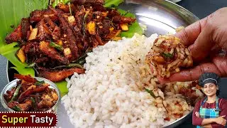 ചോറിനൊപ്പം ഇങ്ങനെ ഒരു ഉള്ളി മീൻ വറവ് ഉണ്ടെങ്കിൽ😋👌| Rice Side Dish Anchovy Fry| Natholi Fry| Rice