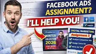 Facebook Ads Library| Digital Marketing Assignment 3 Complete Solution | Digiskill 2026 Assignments
