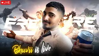 DAY 8/369 FREE FIRE LIVE WITH BHUVII GAMING | #FreeFireLive #FreeFire - !Insta #iQOO #iQOO15R
