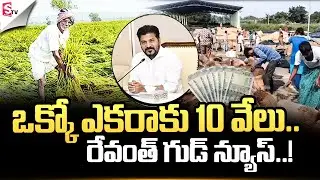 ఒక్కో ఎకరాకు 10వేలు | Cyclone Montha Effect on Farmers | CM Revanth Reddy | @SumanTVChannel
