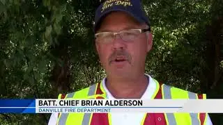 Man recovering after Danville crash