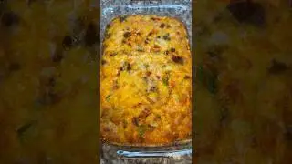 Chorizo Egg Bake | Easy Keto Breakfast Casserole