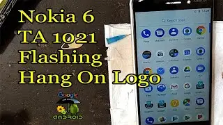 nokia 6 ta 1021 flashing hang on logo problem solution