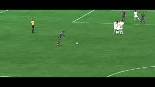 CR 7 free kick vs al hilal fc 24 #fc24 #cristianoronaldo #easports #realmadrid #alhilal