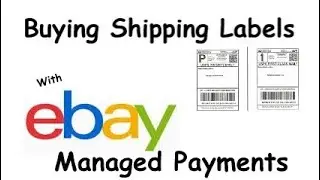How to Pay For a Shipping Label With ebay Managed Payments | ebay Step by Step