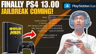 Finally PS4 13.00 Jailbreak is Coming! New GoldHEN Jailbreak News 