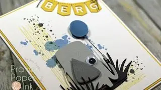 MFT Jungle Friends Baby Card | Color Throwdown Challenge #425