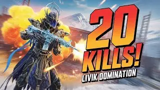  20 kill game PUBG MOBILE NEW UPDATE 4.2  LIVIK MAP GAME PLAY FULL RUSH MAX X SUIT  POSEIDON 