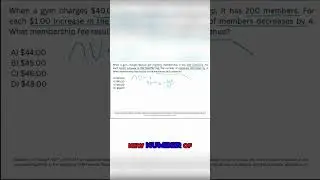 Maximize Revenue: Quadratic Equations for Membership Fees