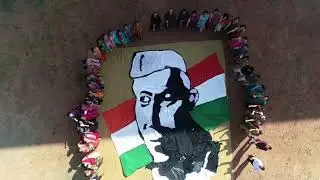 Cloth Art - Trinity Central School - Children's Day 2020