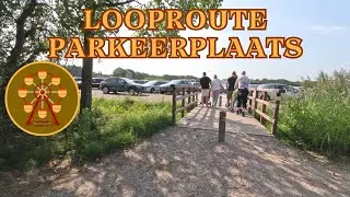 LOOPROUTE PARKEERPLAATS vanop P2 vak Q RICHTING ENTREE (WALK TOUR) Efteling 2024