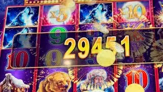 WILD SESSION AS THE FREE GAMES KEPT COMING #slotman #casino #timberwolfdeluxe 