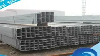 ASTM A500 STANDARD HOT DIPPED GALVANIZED SQUARE STEEL PIPE