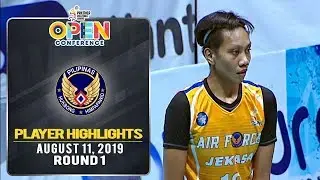 Air Force's Secret Weapon: Dell Palomata torches Creamline with 14 PTS | #PVL2019