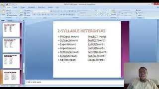 BISYLLABIC/DISYLLABIC WORD STRESS