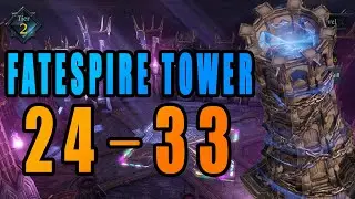 Lost Ark - Fatespire Tower (T2)  Floors 24 to 33 - Deathblade PoV
