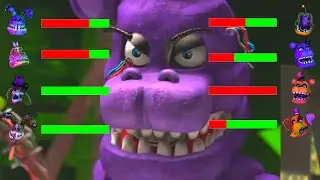 [SFM FNaF] Withered Melodies vs Corrupted WITH HEALTHBARS