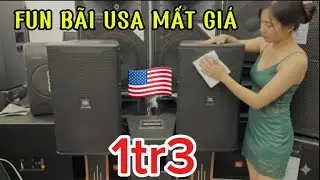 Bãi USA Bây Giờ Rớt Giá Thật Sự- fun30 Hàng Cọp Karaoke Rẻ Gấp Đôi Ngày Xưa | 0888,211,555