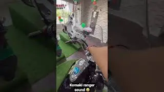 Komaki Ranger Exhaust Sound #ranger #komaki
