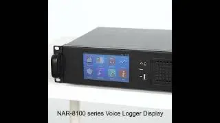 NAR 8100 series 2U Rack Mount 8CH 16CH 24CH 32CH 40CH 48CH 56CH 64CH Standalone Network Voice Logger
