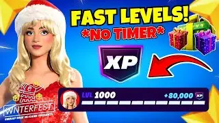 *NO TIMER* Fortnite XP MAP to LEVEL UP FAST in Chapter 7! (WORKS in FORTNITE WINTERFEST) 🤩😱