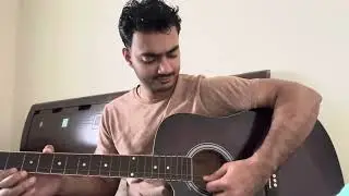 Day 13 Acoustic Guitar Practice | Happy Birthday Tutorial + E Minor & D Major Chord Practice