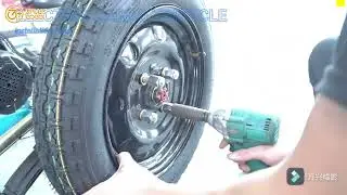 06 TRICYCLE Tire Assembly Process/3pluscoco/electric cargo tricycle/EEC/COC