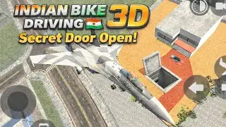 New secret Door Open Flying the airplane#Indian Bike Driving 3D/ 
