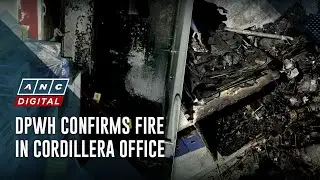 Financial records room affected by DPWH Cordillera fire | ANC