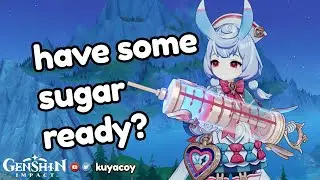 would need a SUGAR đaddy if i keep up with these PULLS 😩 [AR60] | Genshin Impact