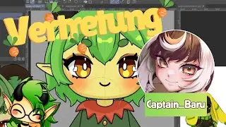 VERTRETUNGSSTREAM von Captain_Baru! Rüben-Weihnachtself-Model basteln!!