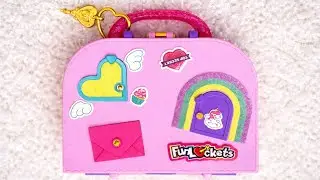 Toy ASMR Unboxing Fun Lockets | Full Of Stickers 
