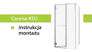 Radaway Carena KDJ - Montaż kabiny prysznicowej