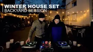 House / Melodic Techno Mix in the Backyard in Germany - by Lucas & Saba