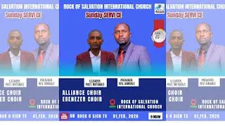 LIVE// SUNDAY FIRST SERVICE IN THE ROCK OF SALVATION INTERNATIONAL CHURCH /01/02/2026