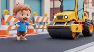 Big Construction Trucks ABC for Kids | ABC Song for Kids, Vehicle Song, Learning Nursery Rhymes
