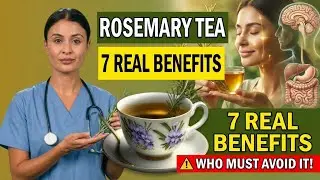 ROSEMARY TEA 🌿  7 Real Benefits + HOW TO DRINK IT and who SHOULD NOT