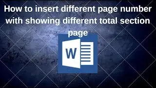 Different header and footer with showing different section pages