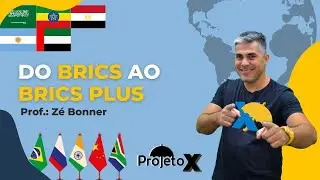A HIST&Oacute;RIA do BRICS ao BRICS PLUS | GEOGRAFIA | Prof.: Z&Eacute; BONNER | Ao Vivo