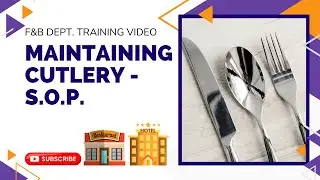 Уход за столовыми приборами в ресторане &ndash; учебная презентация SOP F&B