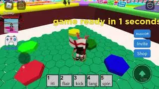 Peabrain and brobrain playing fallblock on Roblox (pea rain waiting tonic too)